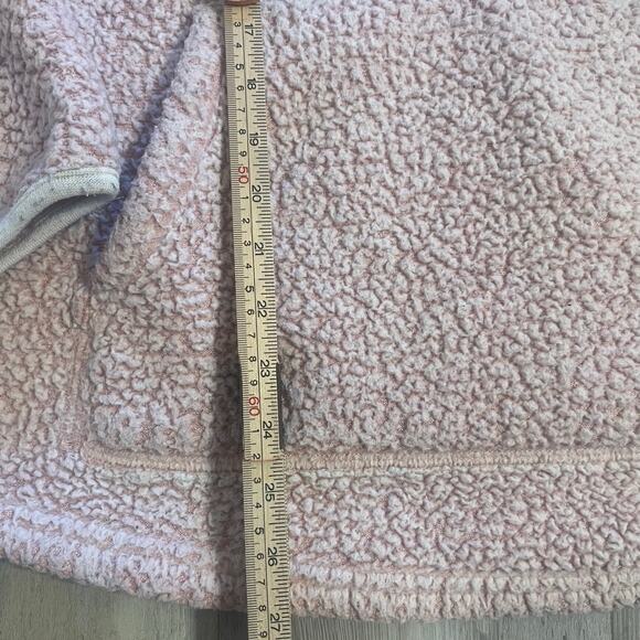 Simply Southern Pink Sherpa Pullover 1/4 snap Size XLarge - Picture 4 of 14